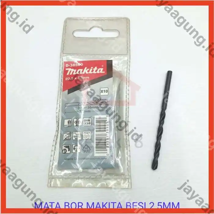 MATA BOR HSS METAL MAKITA 2.5X57(30)MM D-38560