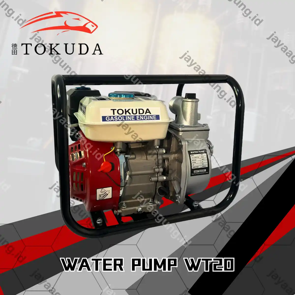 MESIN+POMPA TOKUDA WP20 (WT-20)