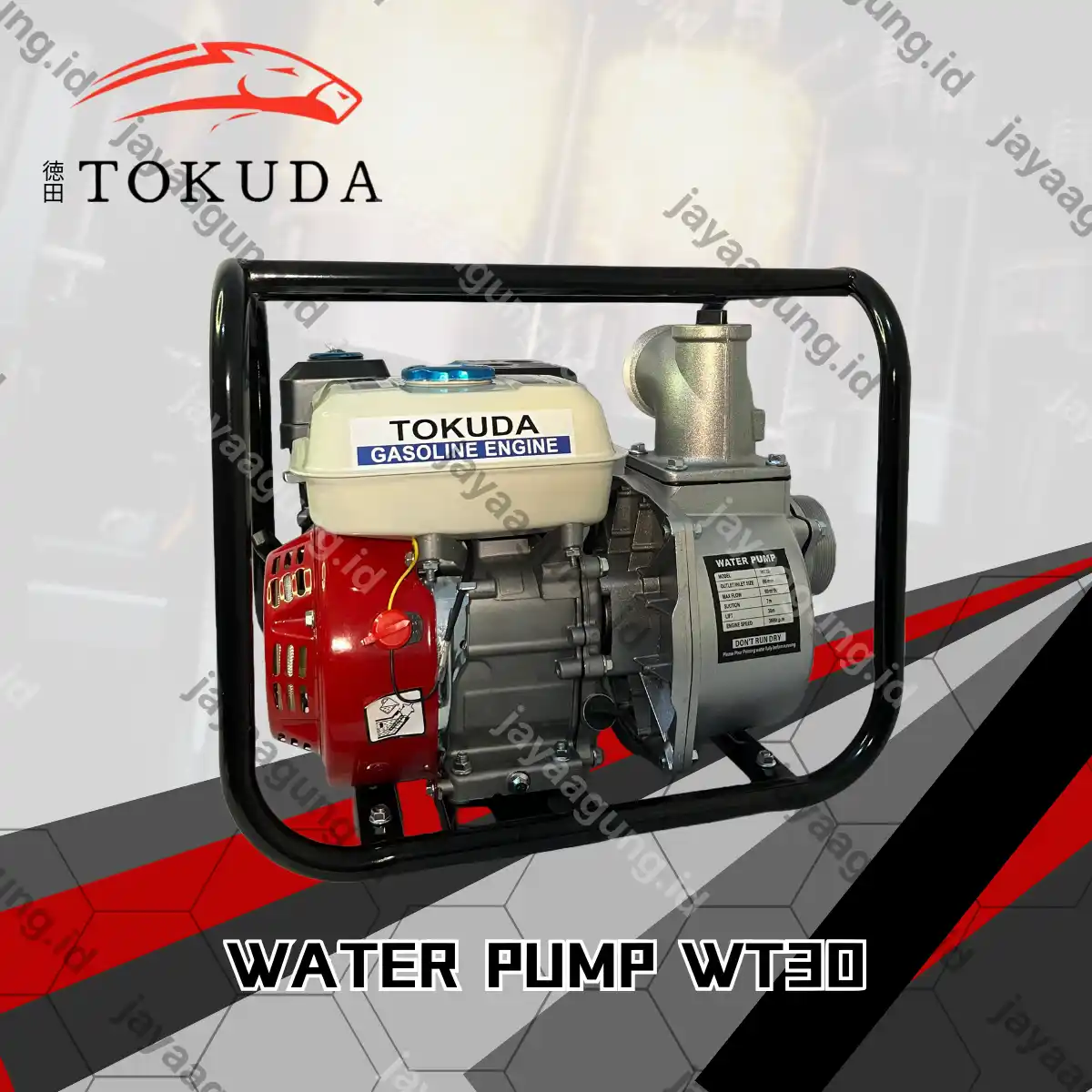 MESIN+POMPA TOKUDA WP30 (WT-30)