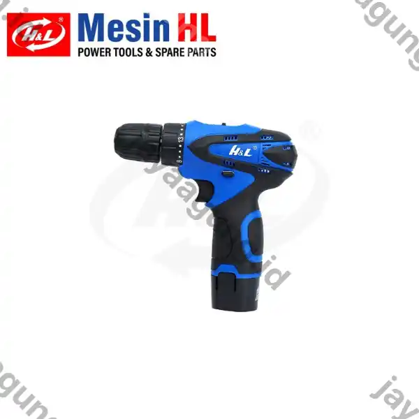 C.LESS DRILL BOX SET H&L HL312-2 BATERAI