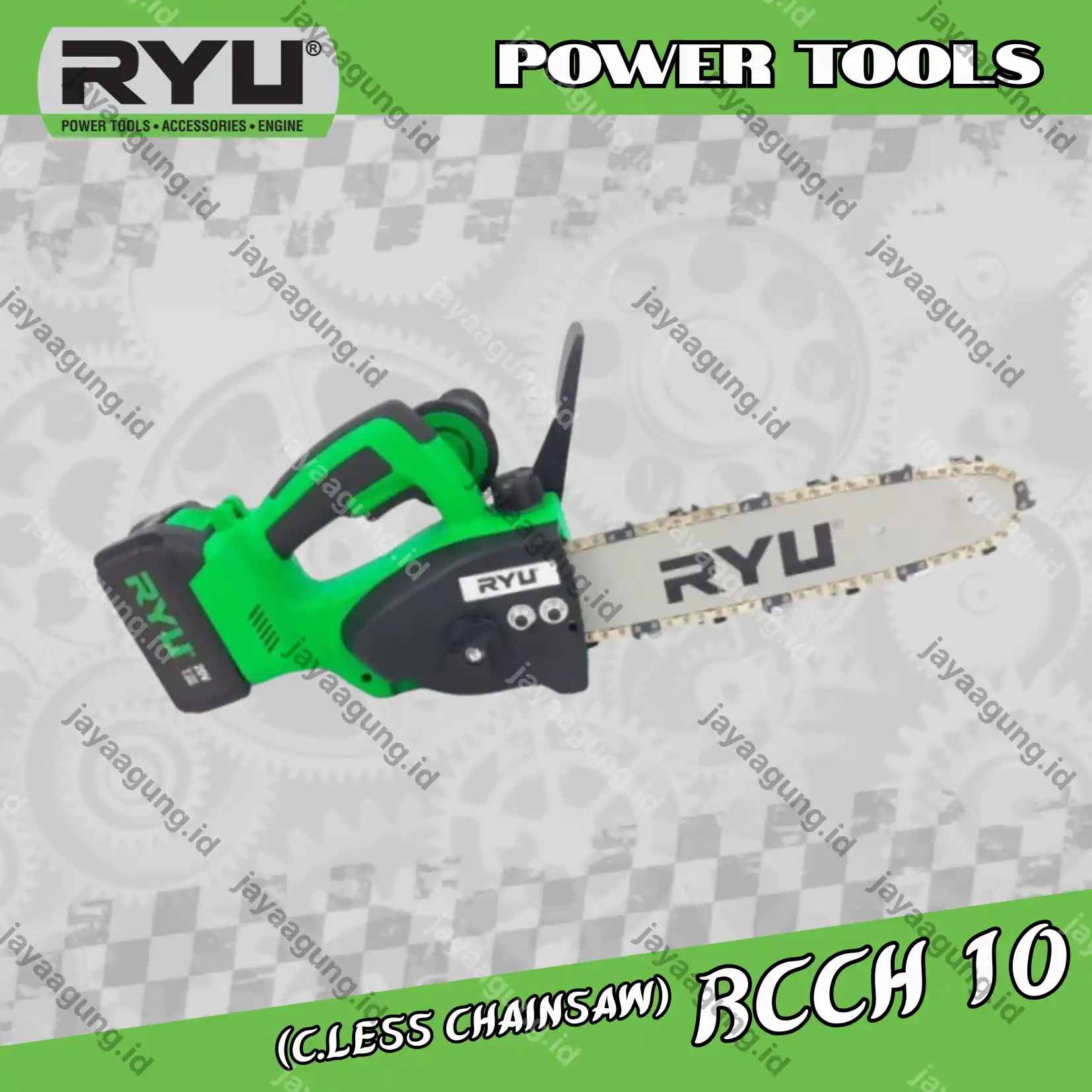 C.LESS CHAIN SAW RYU 10" RCCH 10