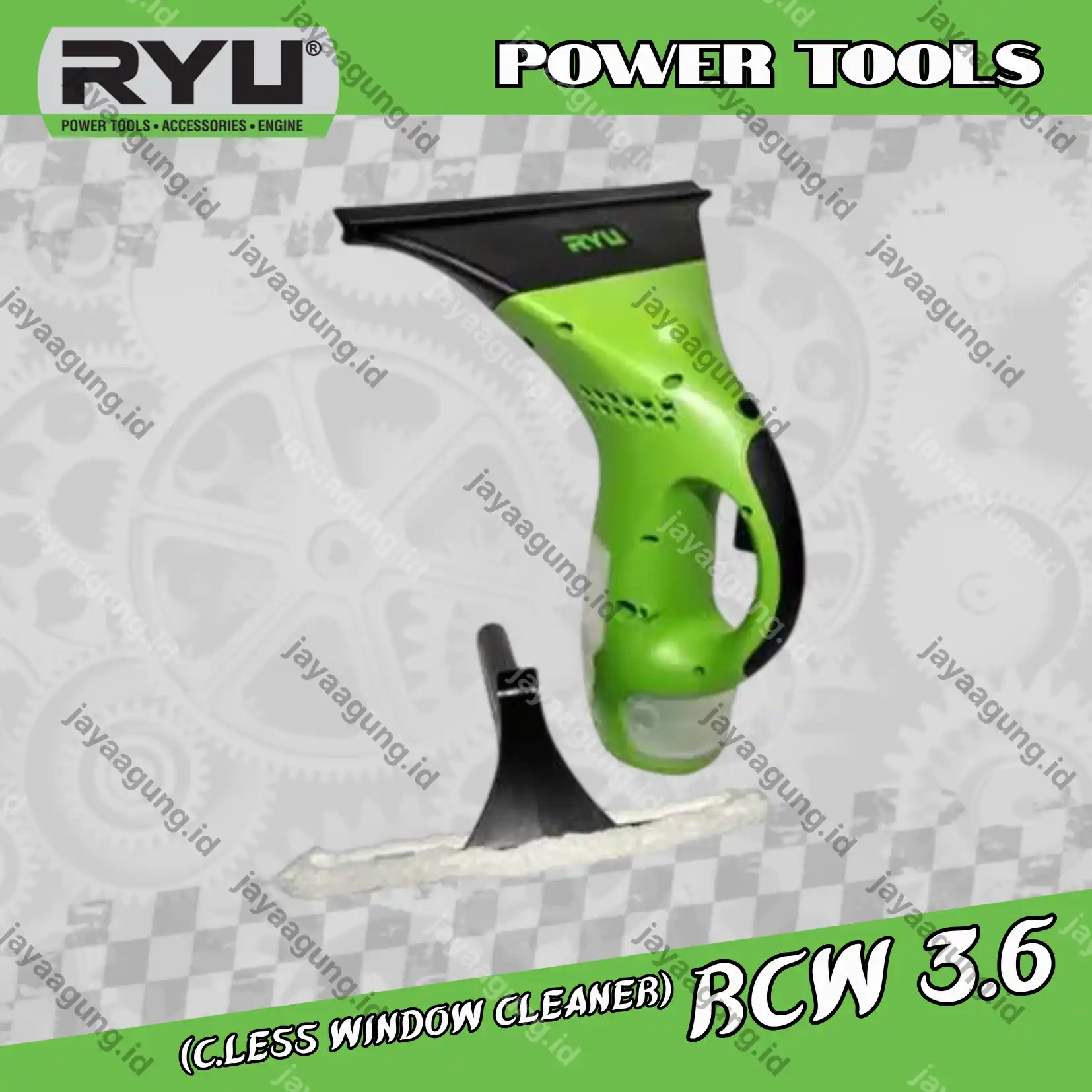 C.LESS WINDOW CLEANER RYU RCW 3.6V