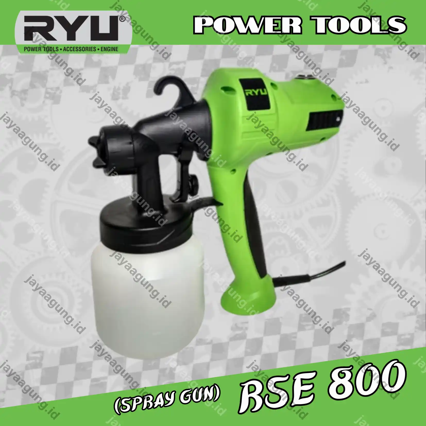 SPRAY GUN ELECTRIC RYU RSE 800