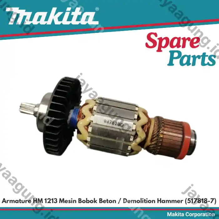 ARMATURE MAKITA HM 1213 C (517818-7)
