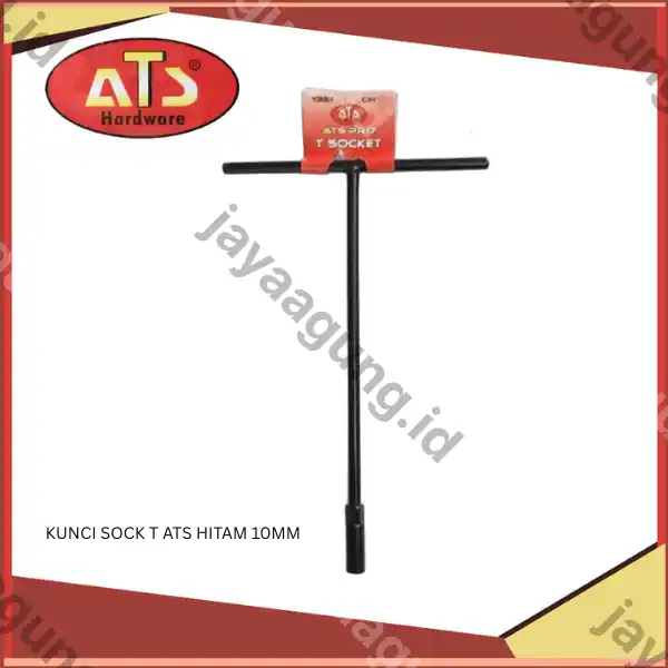 KUNCI SOCK T ATS HITAM 10MM