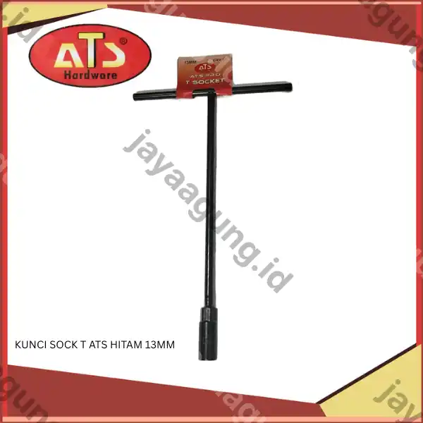KUNCI SOCK T ATS HITAM 13MM