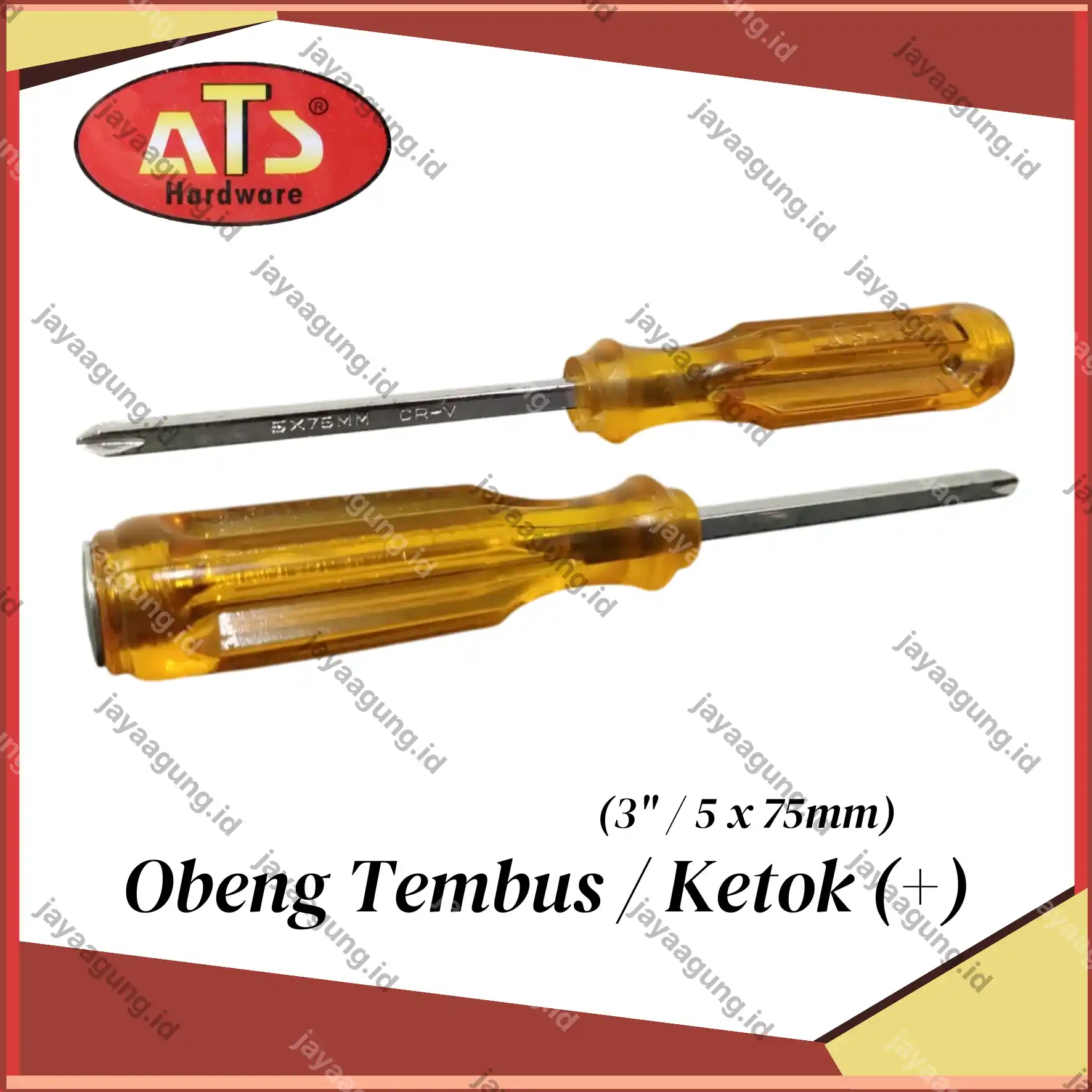 OBENG TEMBUS / KETOK ATS 3"(-)**