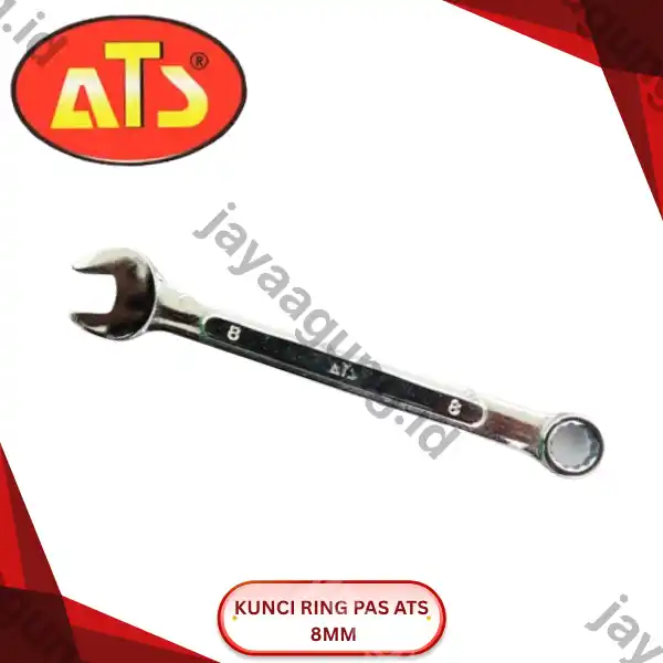 KUNCI RING PAS ATS 8MM