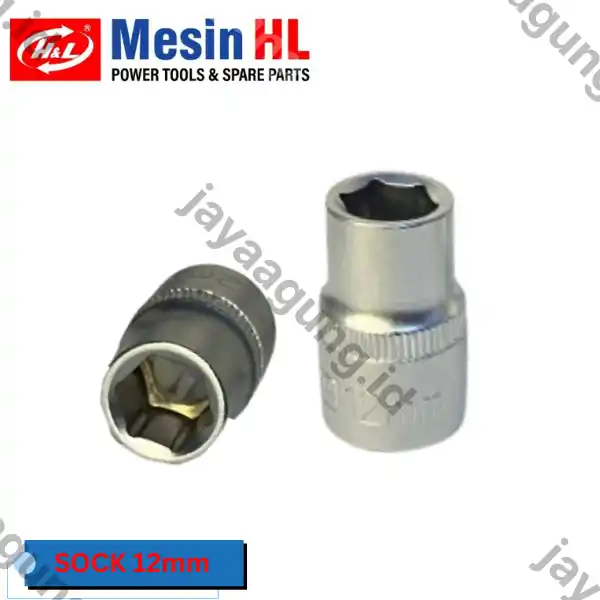 SOCK DR 1/2" H&L PREMIER 6PT 12MM (HHTS0011)