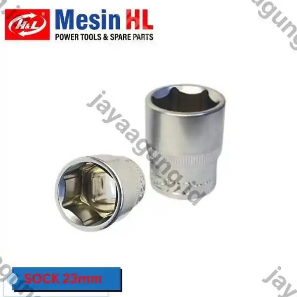 SOCK DR 1/2" H&L PREMIER 6PT 23MM (HHTS0022)