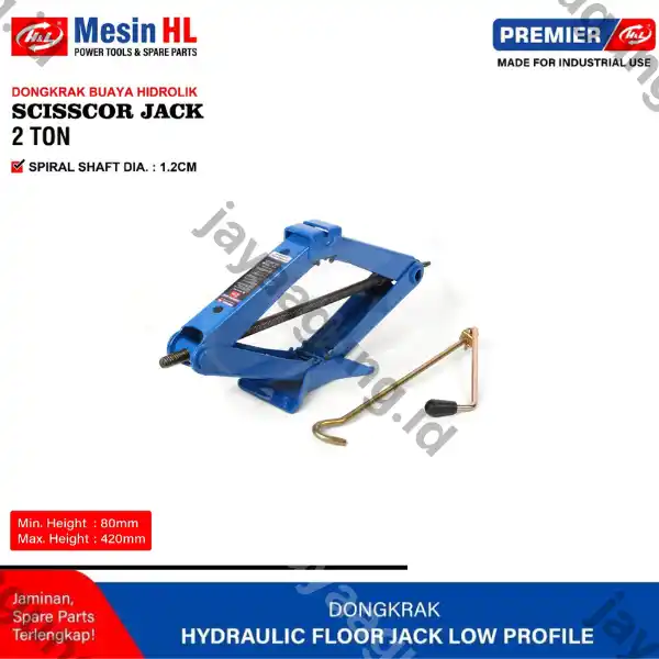 DONGKRAK JEMBATAN H&L 2T (HHTS0001)