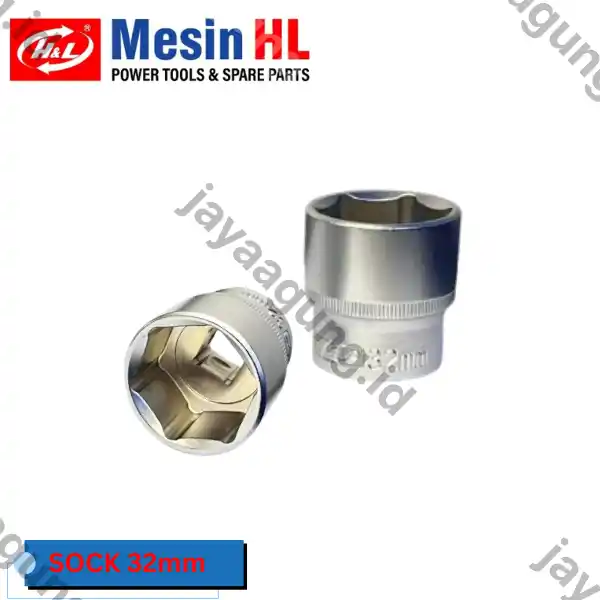 SOCK DR 1/2" H&L PREMIER 6PT 32MM (HHTS0030)