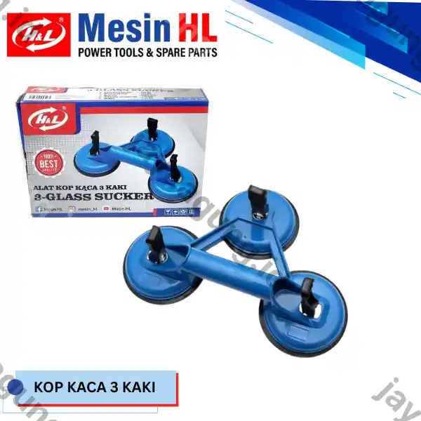 KOP KACA H&L 3 KAKI (TRIPLE)