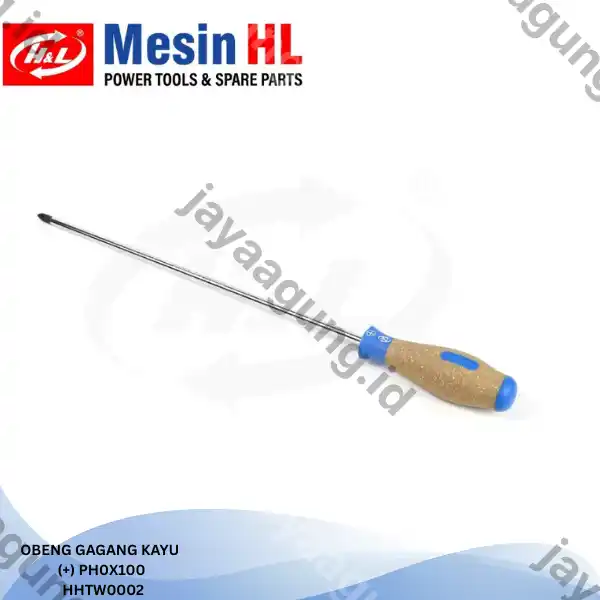 OBENG GAGANG KAYU H&L PH0X100(+) HHTW0002