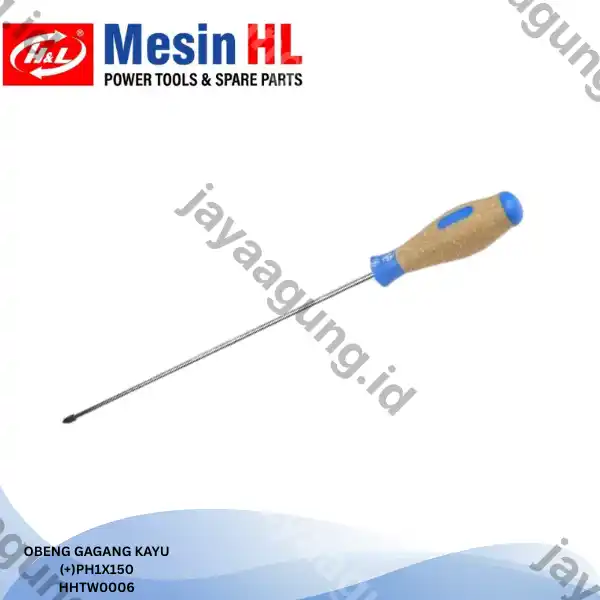 OBENG GAGANG KAYU H&L PH1X150(+) HHTW0006