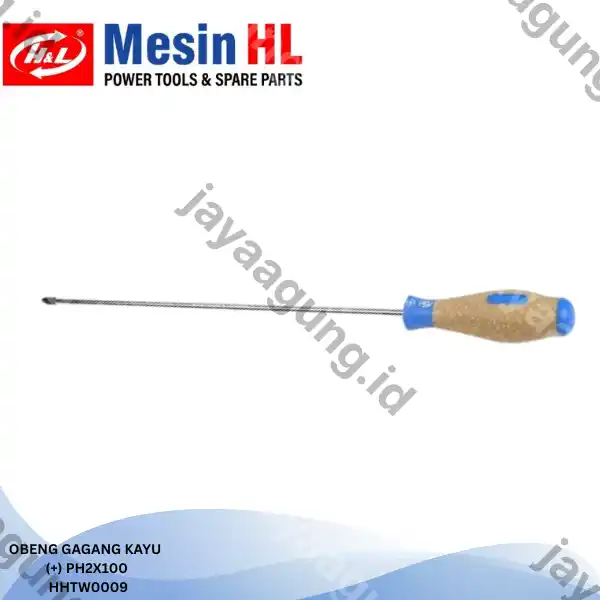 OBENG GAGANG KAYU H&L PH2X100(+) HHTW0009