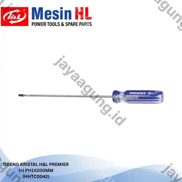 OBENG KRISTAL H&L PREMIER (+)PH1X200MM (HHTC0042)