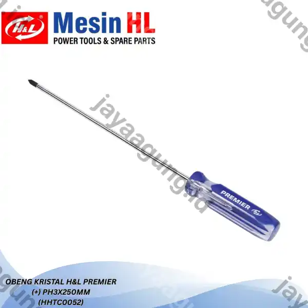 OBENG KRISTAL H&L PREMIER (+)PH3X250MM (HHTC0052)