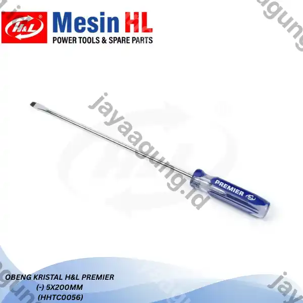 OBENG KRISTAL H&L PREMIER (-)5X200MM (HHTC0056)