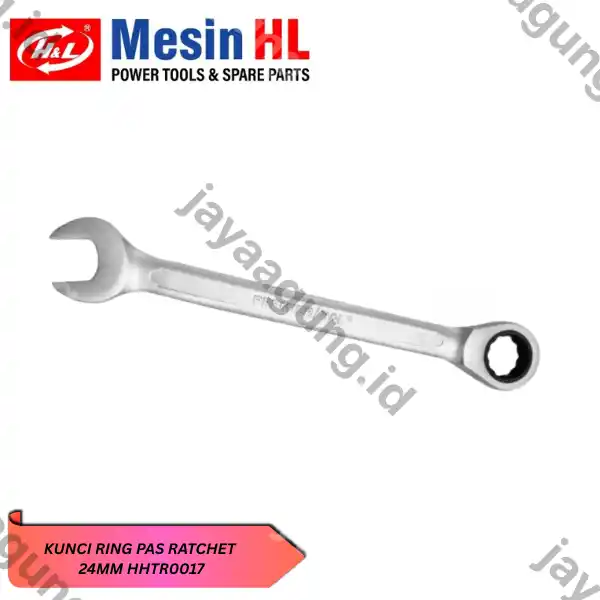 KUNCI RING PAS RATCHET H&L 24MM HHTR0017