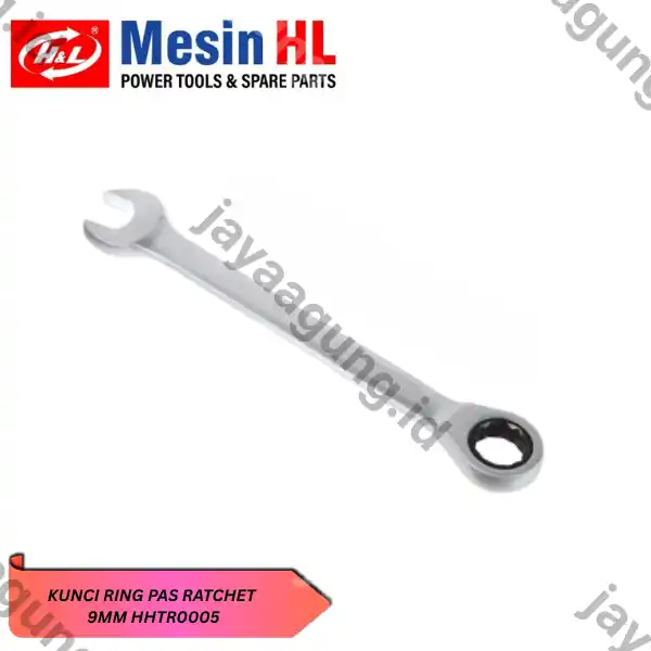 KUNCI RING PAS RATCHET H&L 09MM HHTR0005