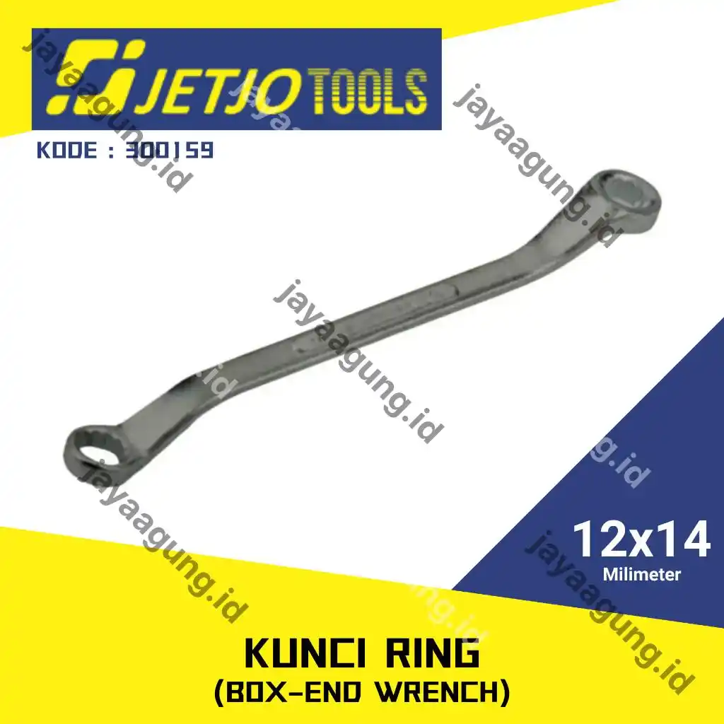 KUNCI RING JETJO 12X14MM 300159