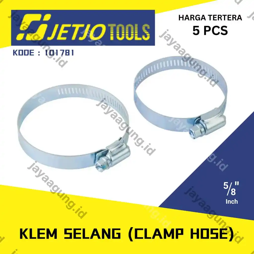 KLEM SELANG JETJO 5/8" 101781