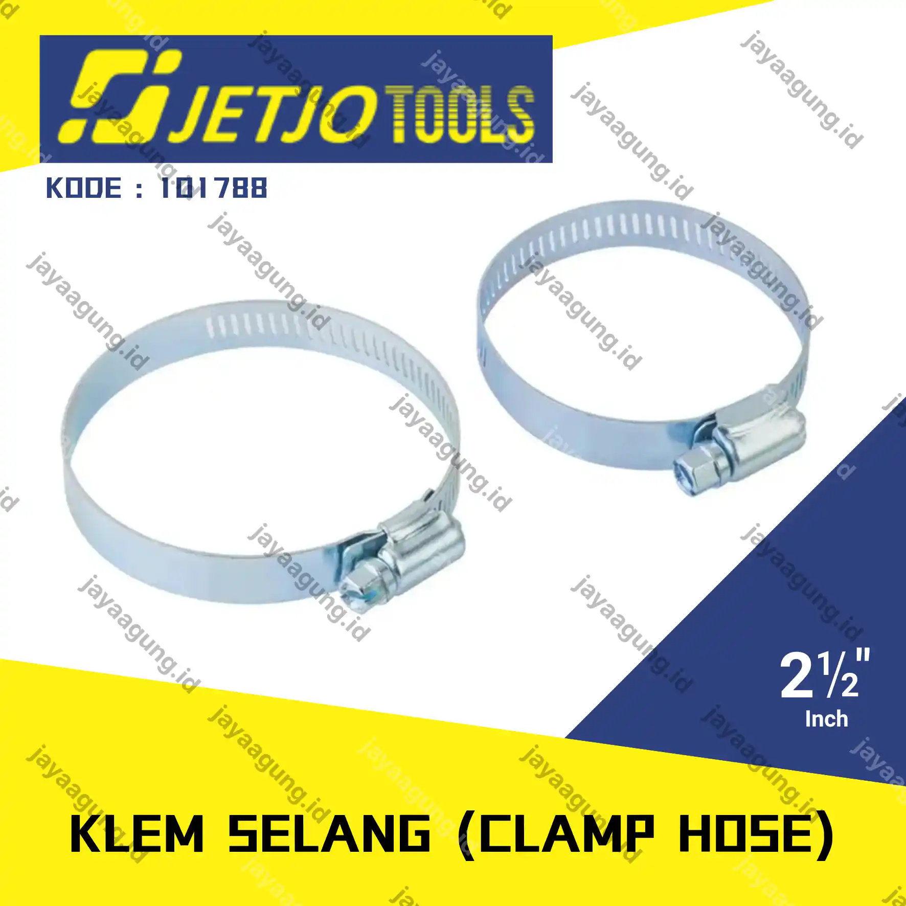 KLEM SELANG JETJO 2-1/2" 101788