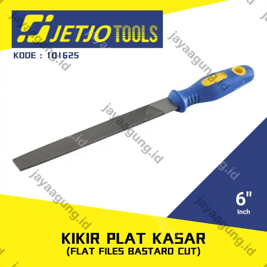 KIKIR PLAT JETJO KASAR 6" 101625