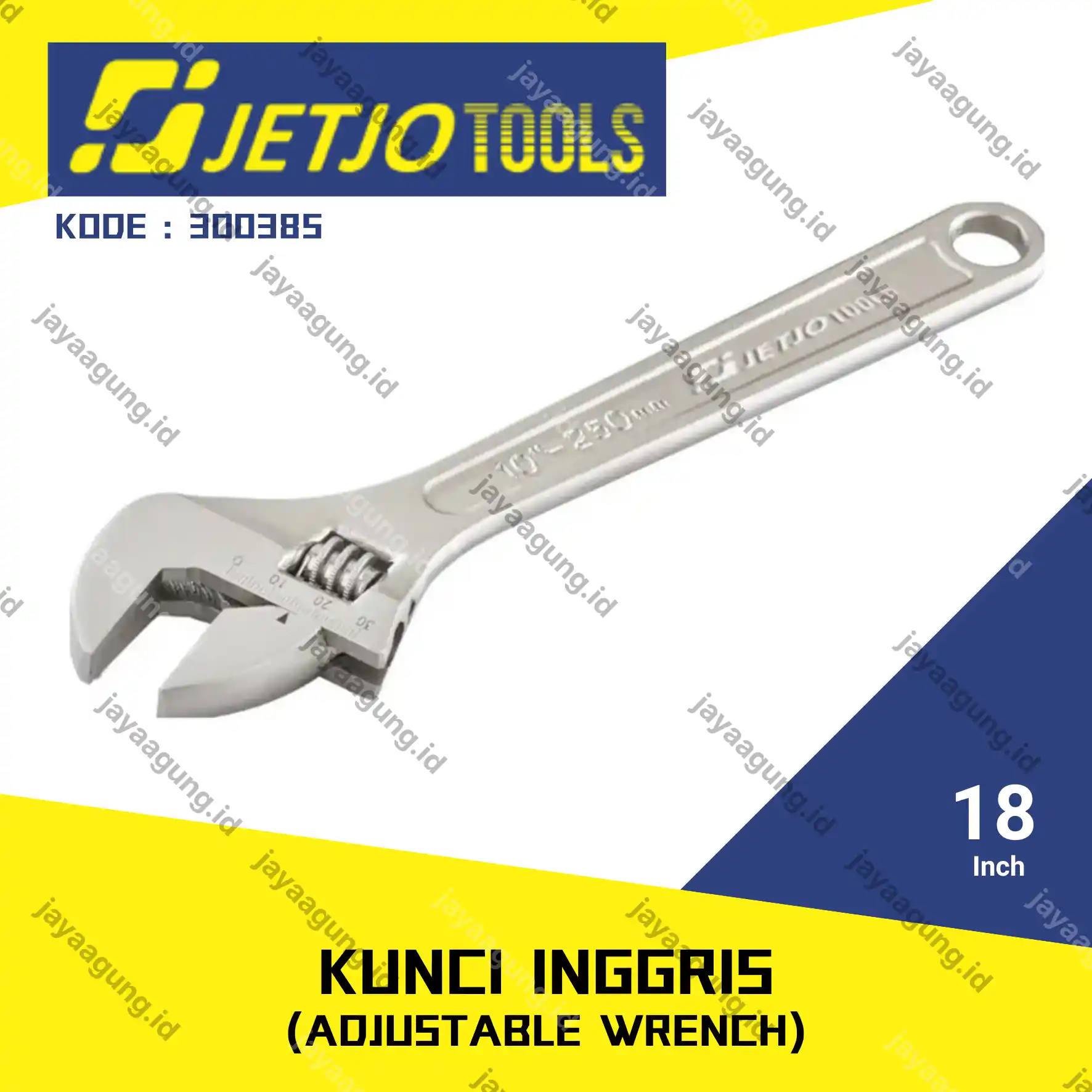 KUNCI INGGRIS JETJO 18" 300385