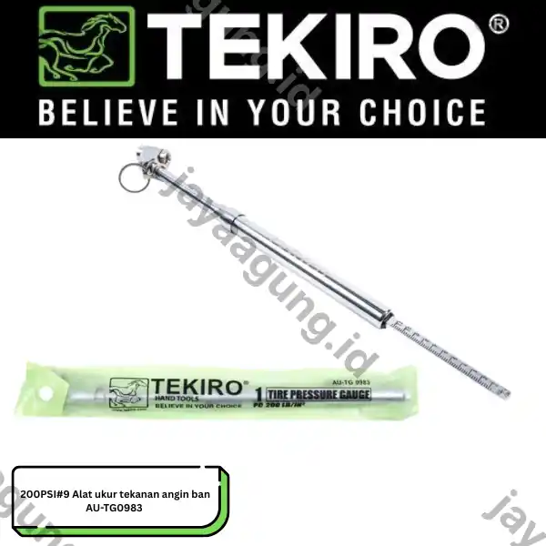 TIRE GAUGE TEKIRO 200PSI (BESAR) #9 AU-TG0983