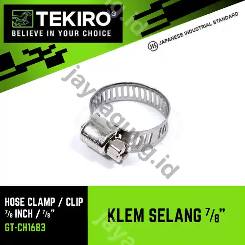KLEM SELANG TEKIRO 7/8" GT-CH1683