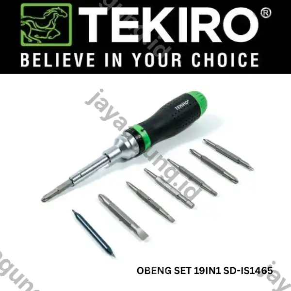 OBENG SET TEKIRO 19IN1 SD-IS1465