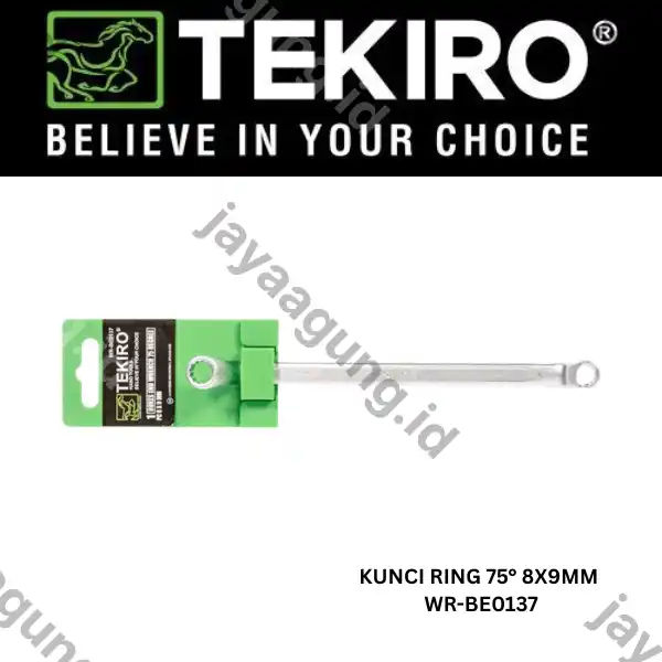 KUNCI RING 75° TEKIRO 8X9MM WR-BE0137