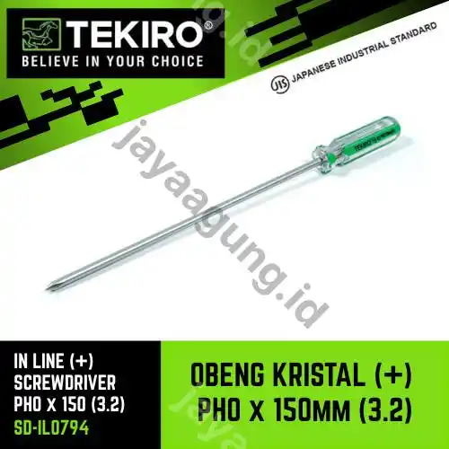 OBENG KRISTAL TEKIRO (+) PH0X150MM (3.2) SD-IL0794