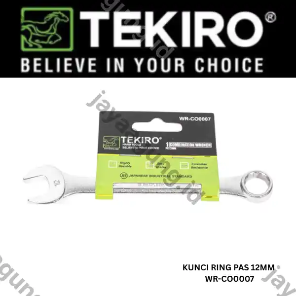 KUNCI RING PAS TEKIRO 12MM WR-CO0007