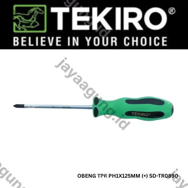 OBENG TPR TEKIRO PH1X125MM (+) SD-TR0890