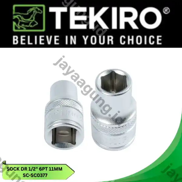 SOCK DR 1/2" TEKIRO 6PT 11MM SC-SC0377