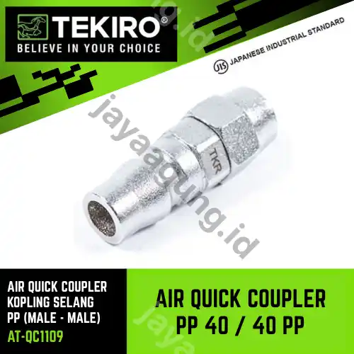 QUICK COUPLING PLUG TEKIRO PP 40 AT-QC1109