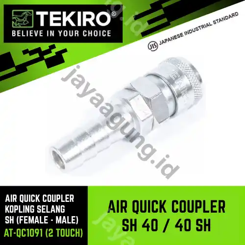 QUICK COUPLING TEKIRO SH 40 (2 TOUCH) AT-QC1091