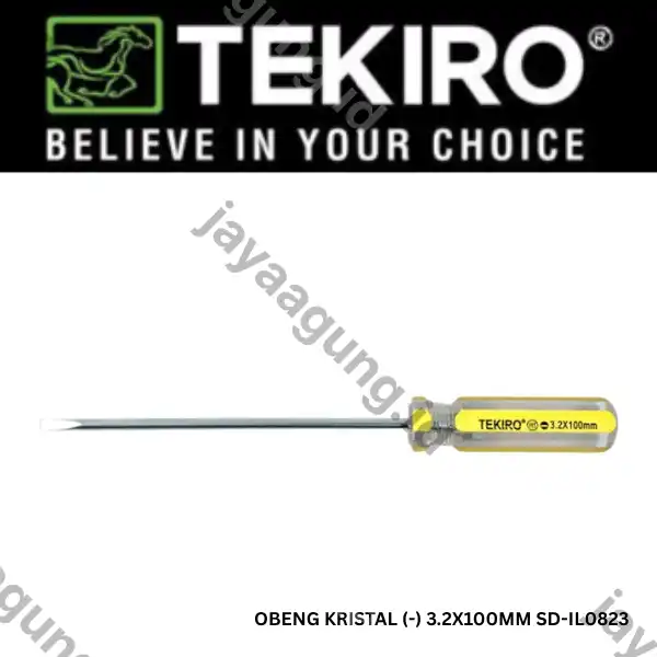 OBENG KRISTAL TEKIRO (-) 3.2X100MM SD-IL0823