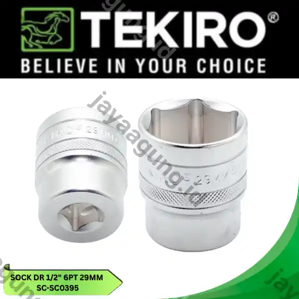 SOCK DR 1/2" TEKIRO 6PT 29MM SC-SC0395