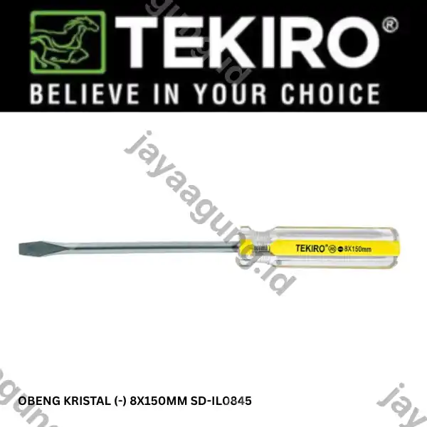 OBENG KRISTAL TEKIRO (-) 8X150MM SD-IL0845
