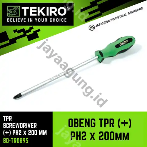 OBENG TPR TEKIRO PH2X200MM (+) SD-TR0895