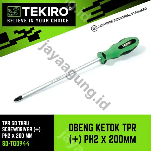 OBENG KETOK TPR TEKIRO (+) PH2X200M SD-TG0944