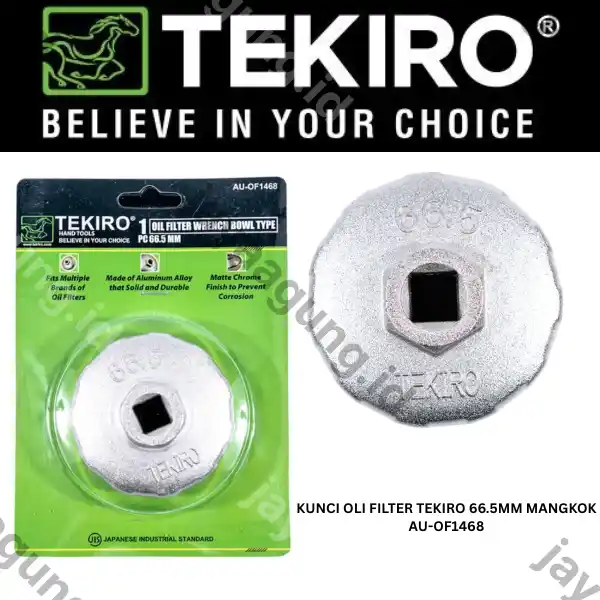 KUNCI OLI FILTER TEKIRO 66.5MM MANGKOK AU-OF1468