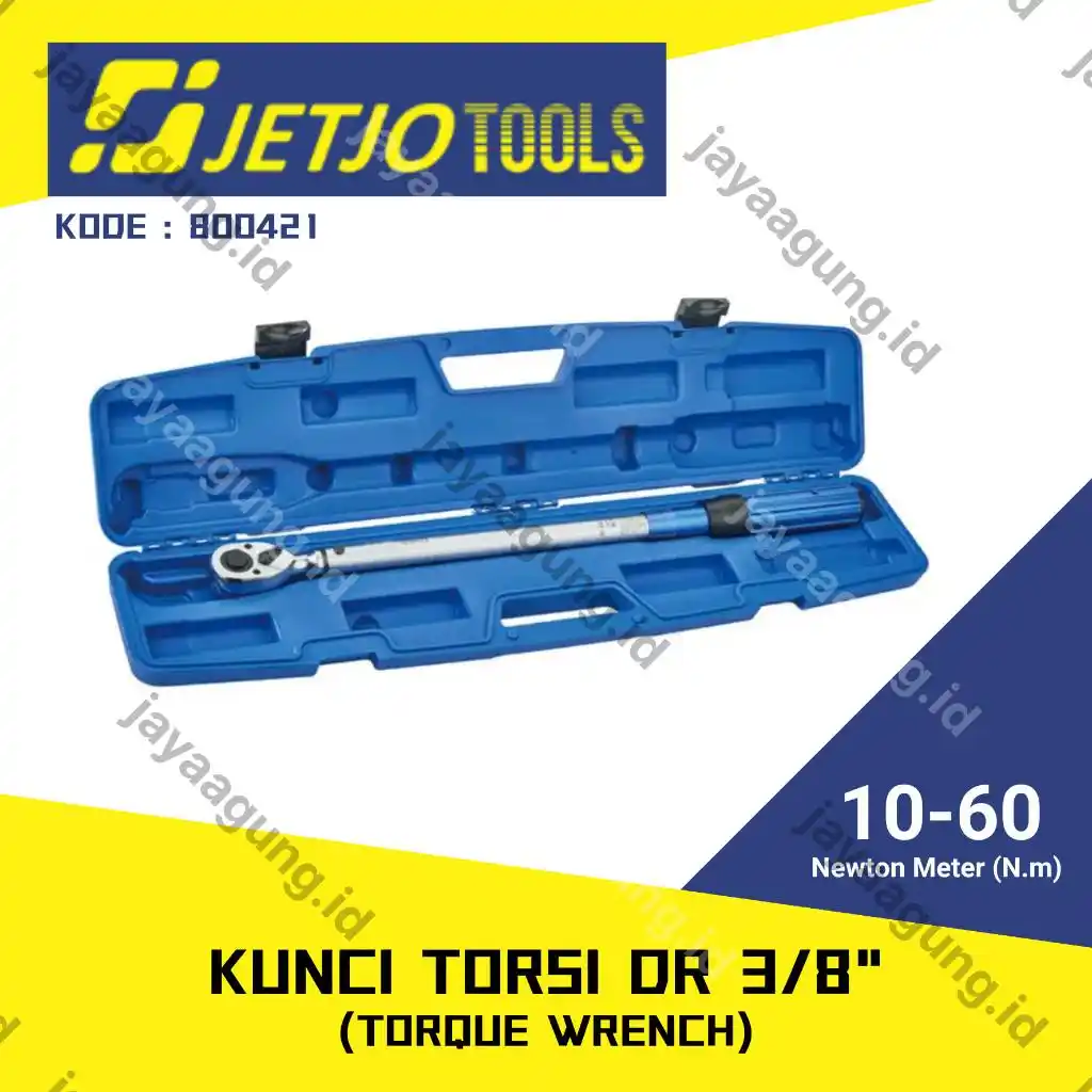 KUNCI TORSI DR 3/8" JETJO 10-60N.M 800421*