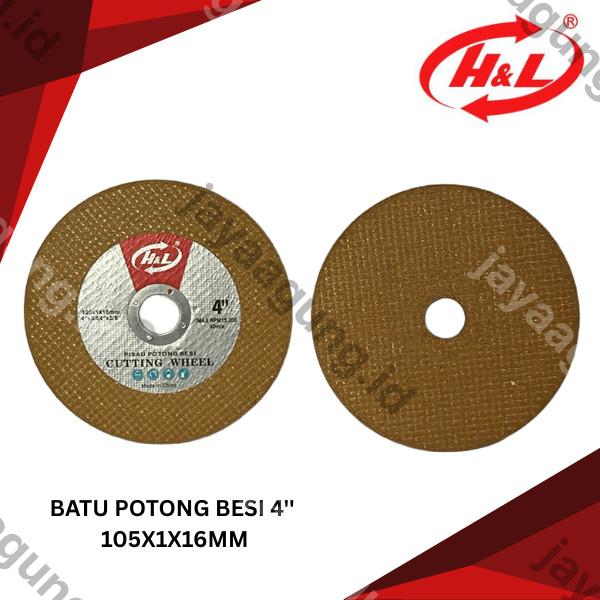 BATU POTONG BESI H&L 4'' 105X1X16MM