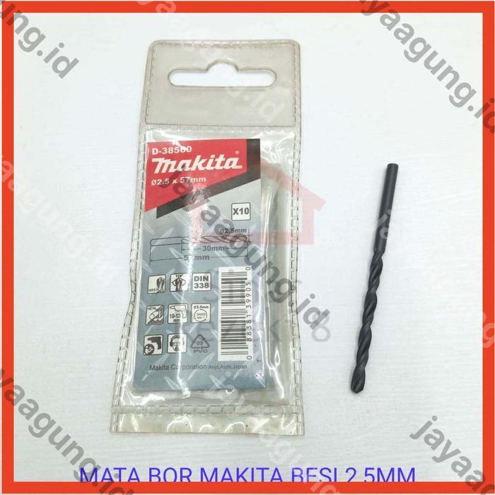 MATA BOR HSS METAL MAKITA 2.5X57(30)MM D-38560