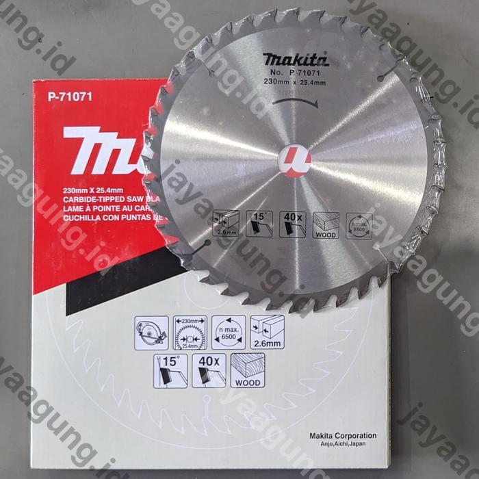 MATA SERKEL MAKITA 230X40T P-71071